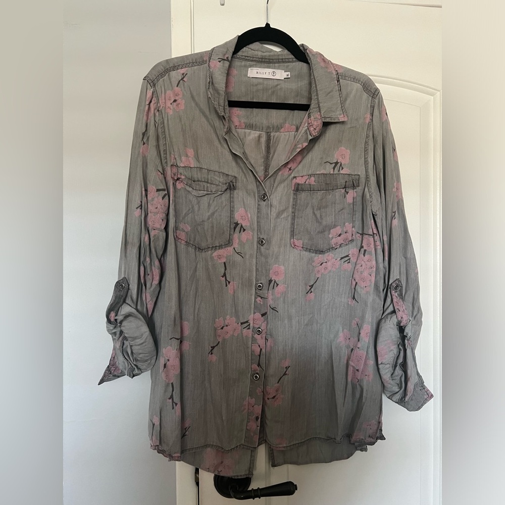 Billy T Madge Chambray Button Down Shirt